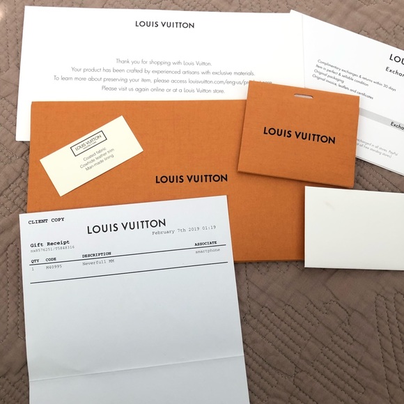 Louis Vuitton Neverfull MM Tote coated fabric cowhide leather trim Shoulder Bag - Picture 17 of 17